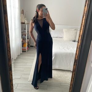 Morgan & Co. Navy Blue Maxi Dress